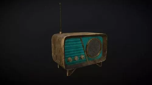Modern Radio 3d model