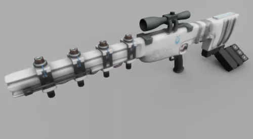 Soviet Ak47 Kalashnikov Gun 3d model