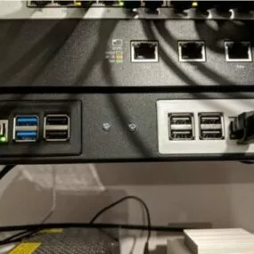 Raspberry Pi Rack Mount Printable 3d model