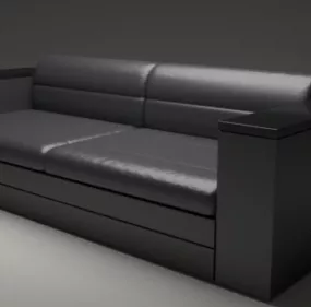 Realistic Modern Sofa 3d model