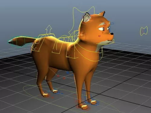 Fox Girl 3d model
