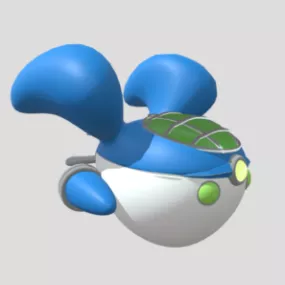 Gaming Rockhopper Ship 3d model