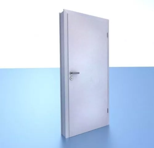 Room Door White Color 3d model Room Door White Color 3d model