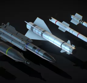 Russian Aviation Weapons 3d model