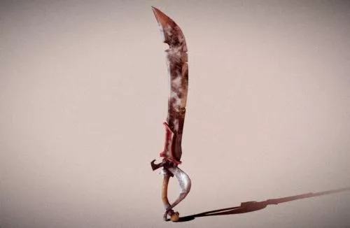 Rusty Scavengers Sword 3d model Rusty Scavengers Sword 3d model