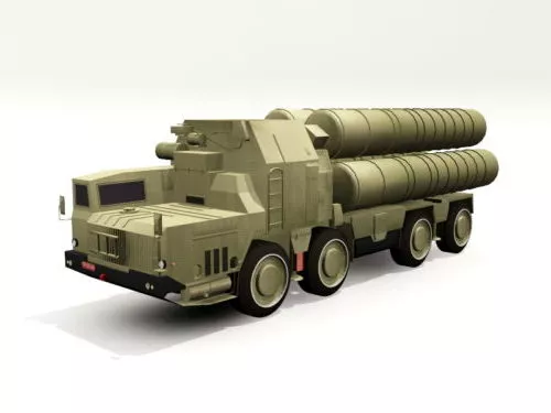 Chinese Df21 Missile 3d model