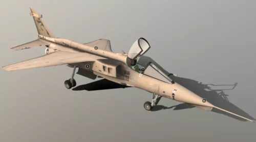 Sepecat Jaguar Attack Aircraft 3d model Sepecat Jaguar Attack Aircraft 3d model