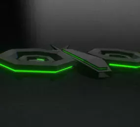 Sci-fi Drone Vehicle 3d model