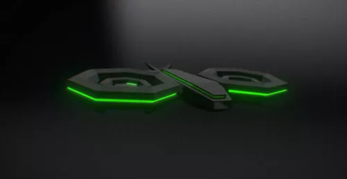 Futuristic Scout Drone With Robot Arm 3d model