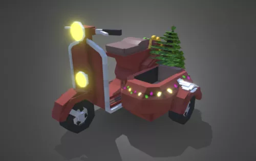 Tricycle Concept 3d model