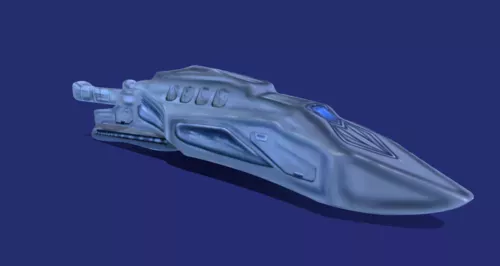Axinar Spaceship Aircraft 3d model