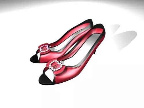 Rubber Slippers 3d model