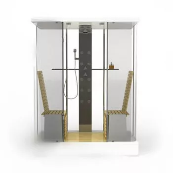 Modern Bathroom Shower Set 3d model