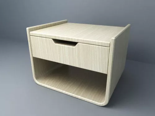 Side Table Mdf Material 3d model Side Table Mdf Material 3d model