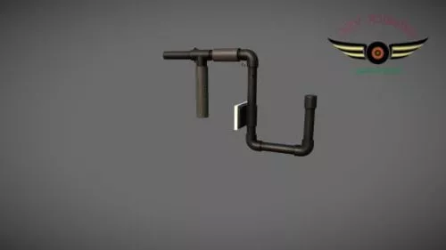 Tachometer Engine Equipment 3d model