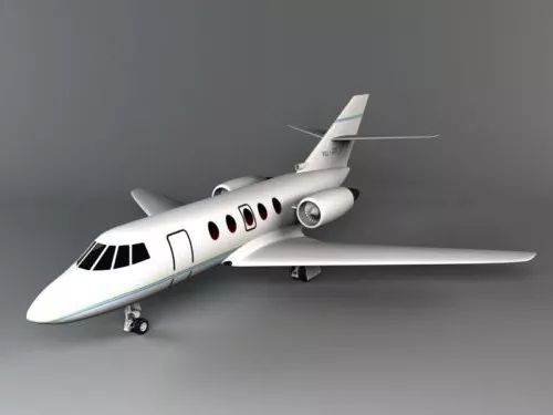Personal Small Airplane 3d model Personal Small Airplane 3d model