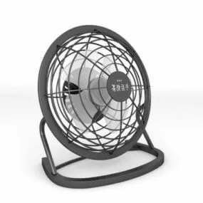 Working Table Fan 3d model