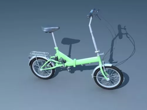 Mountain Bicycle Force Frame 3d model
