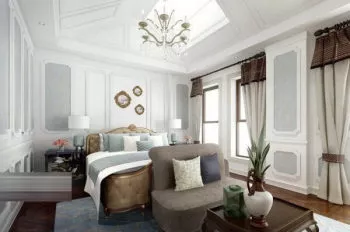 Small And Cozy Bedroom Interior 3d model Small And Cozy Bedroom Interior 3d model