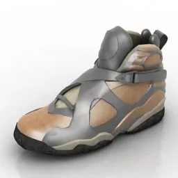 Nice Reebok Sneakers White Color 3d model