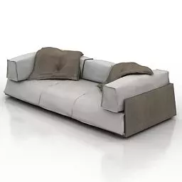 Modern Sofa Baxter Design 3d model