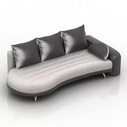 Corner Sofa Praga Furniture 3d model