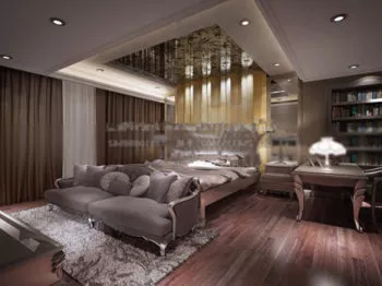 Spacious Bedroom Decoration Interior 3d model Spacious Bedroom Decoration Interior 3d model