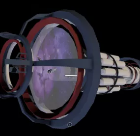 Star Spaceship Gate 3d model