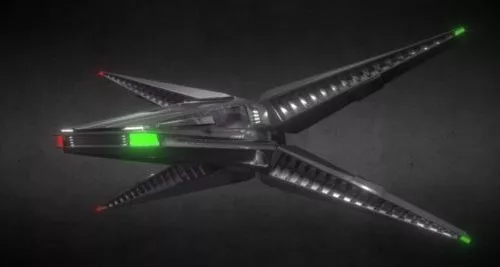 Lorean Star Spaceship 3d model Lorean Star Spaceship 3d model