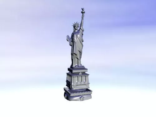 Us Statue Of Liberty 3d model Us Statue Of Liberty 3d model