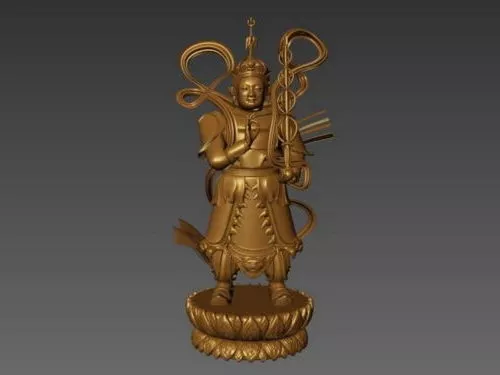 Ancient Statue European Man 3d model