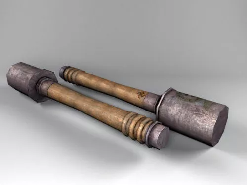 Hand Grenade Explosion Weapon 3d model