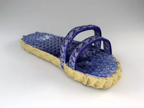 Home Slippers 3d model Home Slippers 3d model