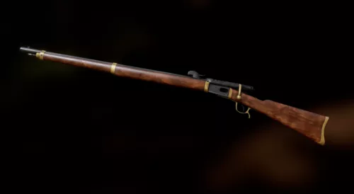 Military Assault Rifle V1 3d model