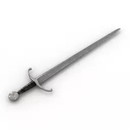 Lightsabers Sword With Character 3d model