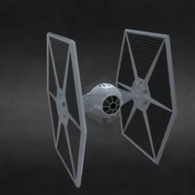 Tie Space Station 3d model