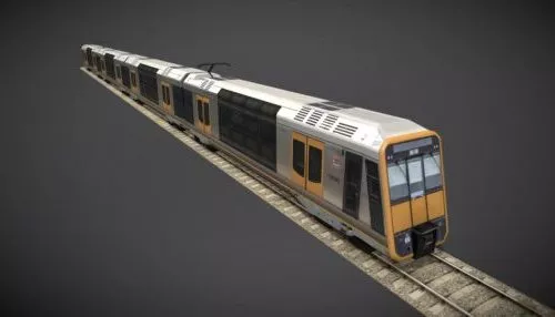 Maglev Train Max Speed 3d model