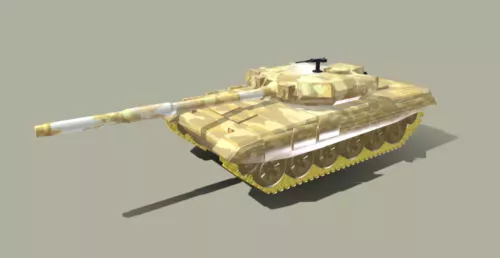 Russian T38 Amphibious Light Tank 3d model