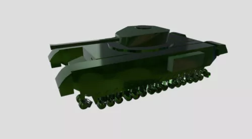 Soviet Apc Vehicle Btr80 3d model