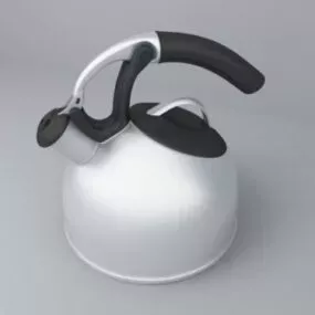 Thermos Aluminum 3d model