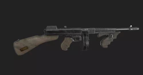 Sw M29 Revolver Gun 3d model