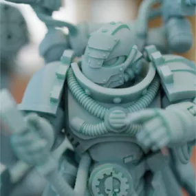 Techie Gunner Character 3d model