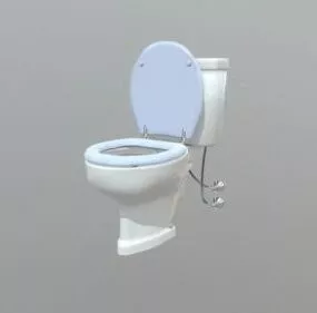 One Unit Toilet 3d model