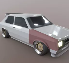 Toyota Starlet Car 3d model