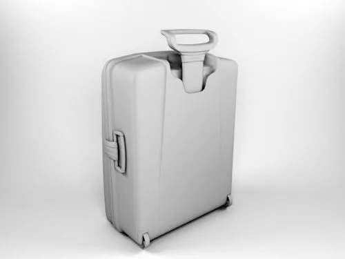 Money Suitcase With Bomb 3d model