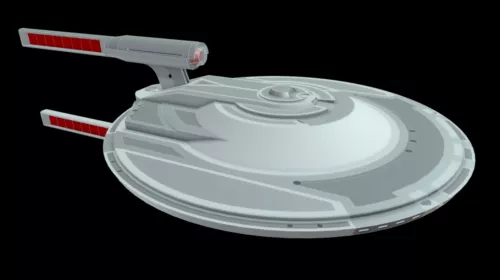 Scifi Space Satellite 3d model