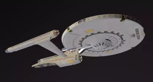 Neo Spaceship 3d model