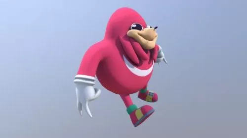 Ugandan Character 3d model Ugandan Character 3d model