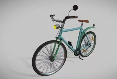 Japan Bicycle 3d model Japan Bicycle 3d model