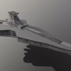 Sci-fi Spaceship Venator 3d model